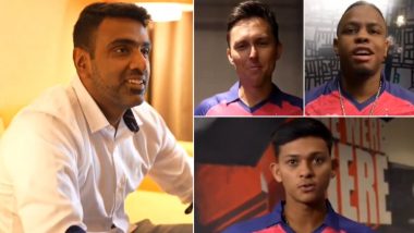 ‘Welcome Home Legend!’, Rajasthan Royals Teammates Give Heartwarming Congratulations to Ravi Ashwin for Completing 500 Test Wickets and 100 Test Matches As He Joins Squad Ahead of IPL 2024 (Watch Video)
