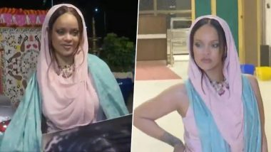 Rihanna Leaves Jamnagar After Anant Ambani and Radhika Merchant’s Pre-Wedding Bash; RiRi Says, ‘Loved It Here’ (Watch Video)