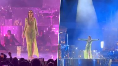 Rihanna Rocks at Anant Ambani–Radhika Merchant’s Pre-Wedding Celebrations; From ‘B*tch Better Have My Money’ To ‘Pour It Up’, Videos of Singer’s Epic Performances Go Viral – WATCH