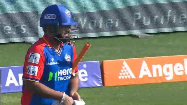 Rishabh Pant Walks Out To Bat During PBKS vs DC IPL 2024 Match As He Returns to Action for the First Time Since Recovering From Car Accident (Watch Video)