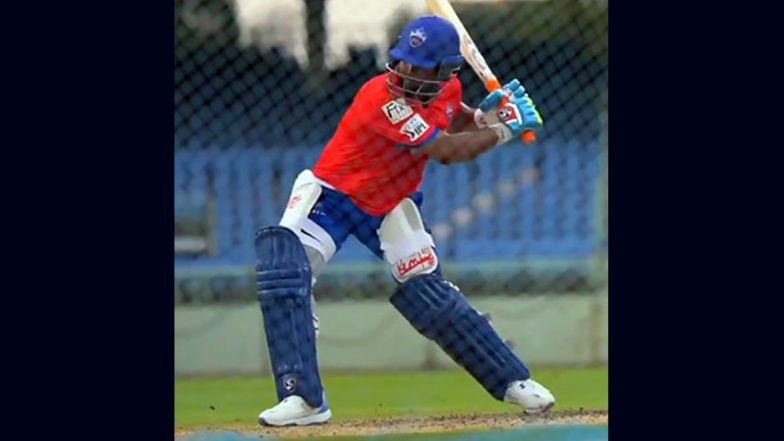 Rishabh Pant Sweats It Out in Nets Ahead of Rajasthan Royals vs Delhi Capitals IPL 2024 Match (Watch Video)