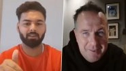 &lsquo;You&rsquo;re Focussing Too Much on Social Media&rsquo;, Rishabh Pant &lsquo;Sledges&rsquo; Michael Vaughan in Online Interaction; Video Goes Viral