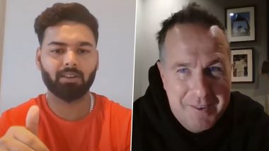 ‘You’re Focussing Too Much on Social Media’, Rishabh Pant ‘Sledges’ Michael Vaughan in Online Interaction; Video Goes Viral