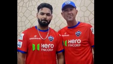 'Bring It Home' Delhi Capitals Captain Rishabh Pant, Head Coach Ricky Ponting Share Motivational Message For Women's Team Ahead of WPL 2024 Final (Watch Video)