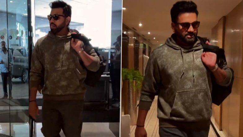 ‘Woh Aa Gaya… Ro Aa Gaya!’, Mumbai Indians Welcome Rohit Sharma Ahead of IPL 2024 (Watch Video)