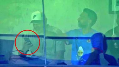 Rohit Sharma Spotted Using Mobile Phone in Dressing Room As He Attends Ranji Trophy 2023-24 Final Between Mumbai and Vidarbha, Fans React