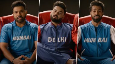 Dream11 Latest Ad Features Rohit Sharma, Hardik Pandya, Rishabh Pant and Other Cricketers; Focuses on Team Rivalry Ahead of IPL 2024 (Watch Video)