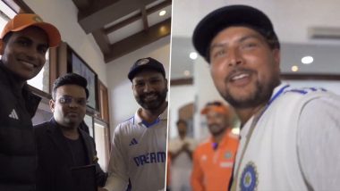 Rohit Sharma, Shubman Gill and Kuldeep Yadav Win Fielding Medal for Best Fielders During IND vs ENG 2024 Test Series (Watch Video)