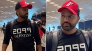 ‘Ab Sir Ko Gussa Aa Jayega’, Paparazzis Joke With Rohit Sharma As Indian Captain Leaves for Dharamshala Ahead of India vs England 5th Test 2024 (Watch Video)