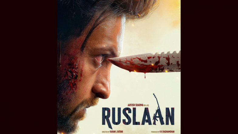 Ruslaan: Makers Unveil New Poster of Aayush Sharma's Fierce Look in Karan L Butani's Directorial, Film Teaser To Release on March 12 (View Pic)