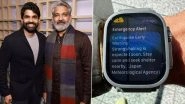 SS Rajamouli&rsquo;s Son Karthikeya Talks About Experiencing an Earthquake in Japan; Says 'Was About To Panic but Japanese Didn&rsquo;t Budge' &ndash; Check Post