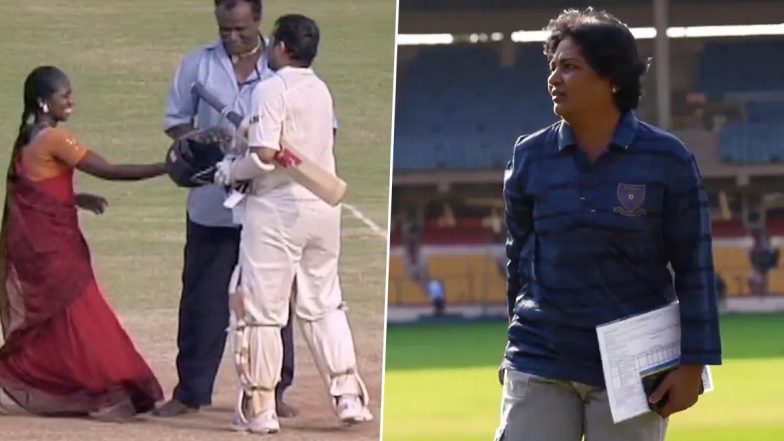 Sachin Tendulkar Recalls Anecdote About Female Ground Staff Member From 2008 Chennai Test, Highlights Jacintha Kalyan on International Women’s Day 2024