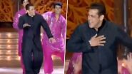 Salman Khan Impresses Guests With Stylish Dance Moves to Bollywood Beats at Anant Ambani–Radhika Merchant’s Pre-Wedding Gala Day 2 (Watch Video)