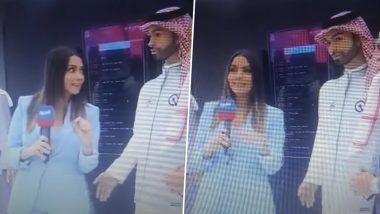 First Saudi Robot 'Android Muhammad' Sexually Harasses Female News Reporter at an Event, Incident of Male Humanoid Robot's Inappropriate Behaviour Caught on Camera, Viral Video Draws Reactions