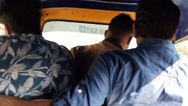 Dangerous! Driver of Shared Auto Rickshaw in Bandra Drives Three-Wheeler on Highway With Two Passengers Sitting Beside Him, Mumbai Police Responds As Viral Clip Surfaces