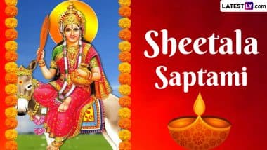 Sheetala Saptami 2024 Date and Time in India: Know Shubh Muhurat, Puja Rituals and Significance of the Auspicious Day Dedicated to Goddess Sheetala