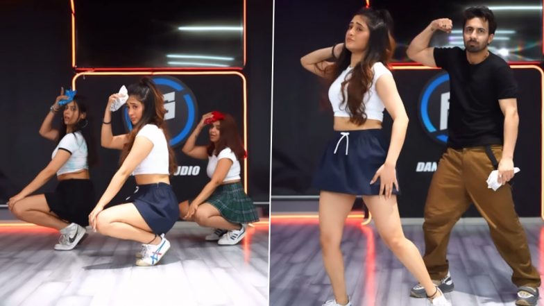 Shivangi Joshi Sets Internet on Fire With Her Sexy Dance Moves to Viral 'Yimmy Yimmy' Track (Watch Video)