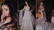 Shivangi Josh Stuns in a Dreamy Lilac Lehenga for a Wedding, Serving As the Ultimate Inspiration for Your Perfect Wedding Guest Outfit (View Pics)