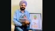 Sidhu Moosewala&rsquo;s Parents Blessed With Baby Boy; Late Punjabi Singer&rsquo;s Father Balkaur Singh Shares Pic of the Newborn