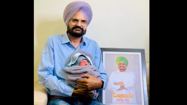 Sidhu Moosewala's Parents Welcome Baby Boy; Father Balkaur Singh Shares First Photo Of The Late Singer's Younger Brother