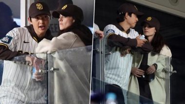 Vincenzo Actor Song Joong Ki and Wife Katy Louise Saunders Spotted on a Romantic Baseball Date (See Pics)