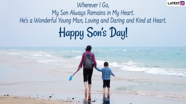 National Son's Day 2024 Wishes, Images and Greetings: WhatsApp Messages, Quotes, SMS and HD Wallpapers To Celebrate Loving Sons