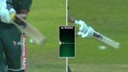 Drama! Soumya Sarkar Given Not Out by TV Umpire Despite Ultra Edge Showing Spike As Ball Passes Bat During BAN vs SL 2nd T20I 2024 (Watch Video)