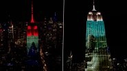 Hayden Christensen Kicks Off Star Wars-Themed Takeover of New York&rsquo;s Iconic Empire State Building; Watch Videos of the Impressive Light Show