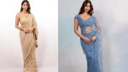Bollywood Superstar Shah Rukh Khan&rsquo;s Daughter, Suhana Khan, Is the Epitome of Grace and Elegance in Sarees (View Pics)