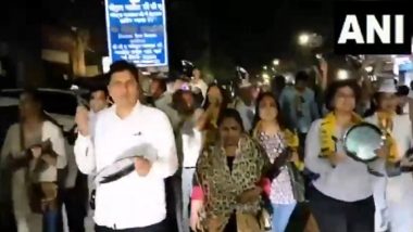 ‘Kejriwal Ko Riha Karo’: AAP Leaders Conduct ‘Thali Bajao Campaign’, Raise ‘Free Arvind Kejriwal From Jail’ Slogan (Watch Video)