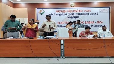 Lok Sabha Elections 2024: Nominations of DMK, AIADMK, PMK Among 13 Accepted for Tamil Nadu’s Kanchipuram LS Constituency