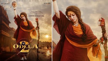 Odela 2: Tamannaah Bhatia Unveils Film’s First Look on Maha Shivratri 2024 (View Poster)