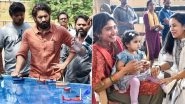 Thandel: Makers Release Naga Chaitanya and Sai Pallavi&rsquo;s BTS Stills From the Sets of Chandoo Mondeti&rsquo;s Upcoming Film (View Pics)