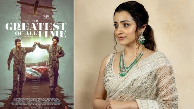 The Greatest of All Time: Trisha Krishnan To Play Cameo in Thalapathy Vijay–Venkat Prabhu’s Upcoming Film – Reports