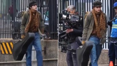 A Complete Unknown:  Video of Timothée Chalamet's Shoot for Bob Dylan Biopic Goes Viral - WATCH