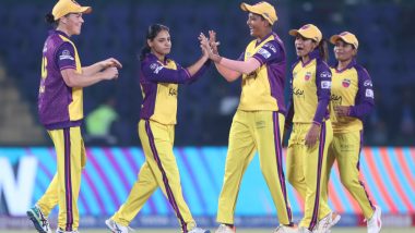 UP Warriorz Beat Delhi Capitals by 1 Run in WPL 2024; Deepti Sharma Stars With Hat-Trick, Grace Harris Shines As Alyssa Healy and Co Clinch Thrilling Victory