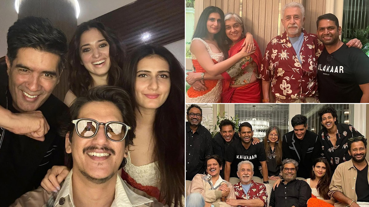 Ul Jalool Ishq Wrap-Up Party: Fatima Sana Shaikh Gives a Glimpse of the Fun  Night With Vijay Varma, Tamannaah Bhatia, Naseeruddin Shah and Others | 🎥  LatestLY