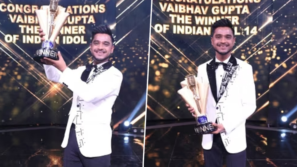 TV News | Vaibhav Gupta Wins Indian Idol 14, Shubhadeep Das Chowdhury ...