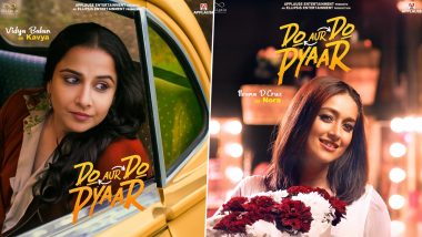 Do Aur Do Pyaar: Vidya Balan and Ileana D'Cruz Share New Posters on Insta, Film's Teaser to Be Out on March 21