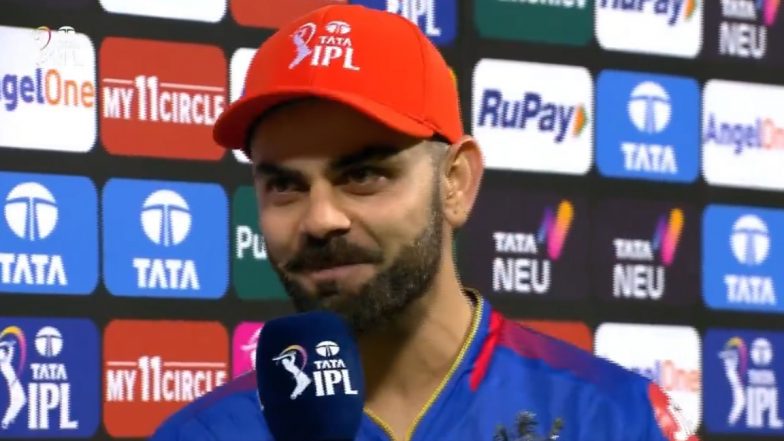 ‘Still Got It I Guess,' Virat Kohli States He Isn't Just Around to Promote T20 Cricket After Match-Winning Knock in RCB vs PBKS IPL 2024 Match (Watch Video)