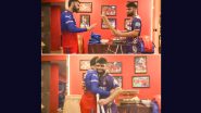 Wholesome! Virat Kohli Gifts Rinku Singh His Bat After Kolkata Knight Riders Star Visits Royal Challengers Bengaluru Dressing Room to Meet Him Following RCB vs KKR IPL 2024 Match (Watch Video)