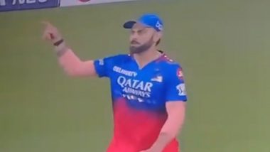 Virat Kohli Gives Angry Send-Off to Rachin Ravindra After His Dismissal During CSK vs RCB IPL 2024 Match, Video Goes Viral