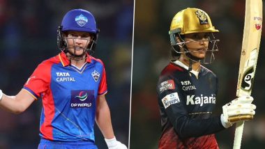 Delhi Capitals vs Royal Challengers Bangalore WPL 2024 Final Free Live Streaming Online: Watch TV Telecast of DC-W vs RCB-W Women’s Premier League T20 Cricket Match on Sports18 and JioCinema Online
