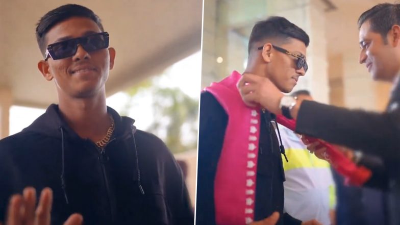 Yashasvi Jaiswal Receives Warm Reception As He Joins Rajasthan Royals Camp Ahead of IPL 2024 (Watch Video)