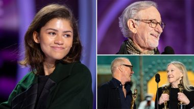 Oscars 2024: Zendaya, Stephen Spielberg, Michael Keaton, Catherine O'Hara, Kate McKinnon, and More Attend Dress Rehearsal for 96th Academy Awards (View Pics)