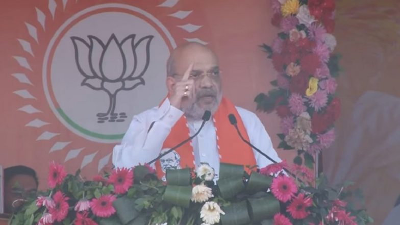 Bihar: Amit Shah Alleges Congress, RJD Did Nothing for Poor, Sonia ...