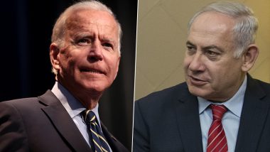 Israel-Hamas War: US President Joe Biden and Benjamin Netanyahu Hold First Call In More Than a Month As Tension Grows Over Food Crisis in Gaza