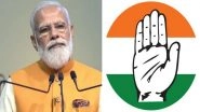 Viksit Bharat Sampark WhatsApp Message: Congress Alleges Misuse of Instant Messaging App to Spread Political Propoganda