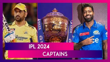 IPL 2024 Captains: Meet Skippers of All 10 Teams Ahead of Indian Premier League Season 17