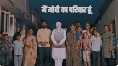 'Main Modi Ka Parivar Hun': BJP Launches New Poll Campaign With Song Ahead of Lok Sabha Election 2024, PM Narendra Modi Shares Video